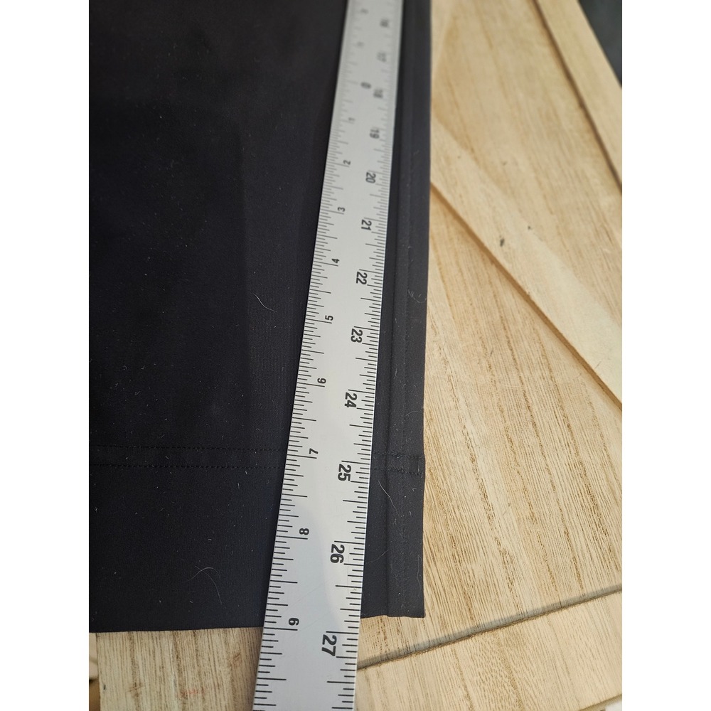 Lululemon Black Keep Moving Pull On Pants Stretch Waist Women M #753 - Picture 7 of 9
